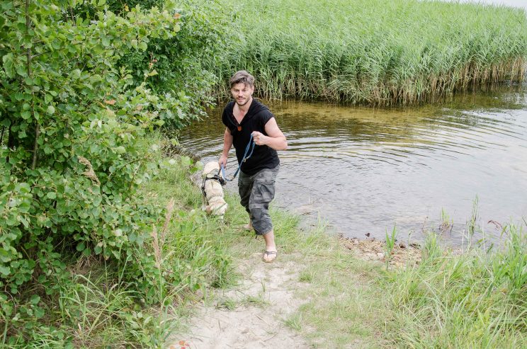 tom bloggt seinen alltag, manni abgefahren, fahrt an den senftenberger see, bericht wohnmobilstellplatz buchwalde am senftenberger see