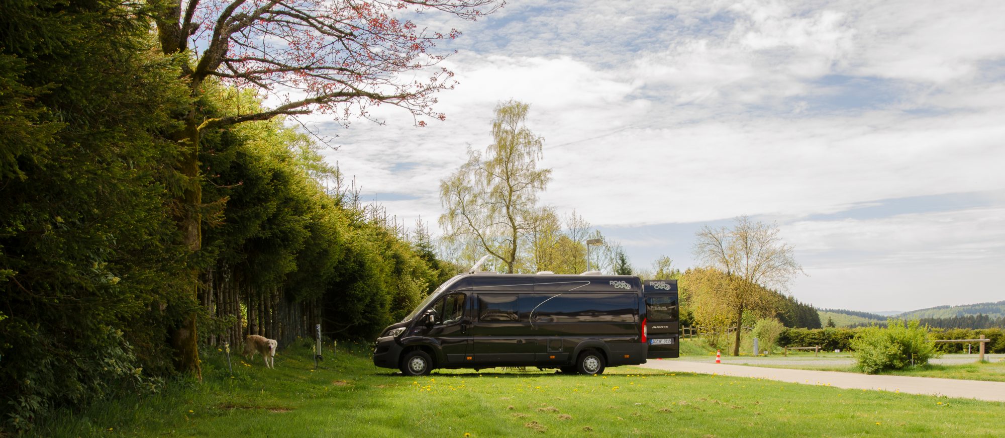 Manni abgefahren – das erste Mal Camping – Bericht Stellplatz Winterberg